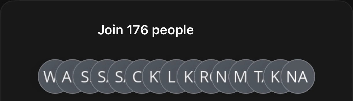 Whop page showing 176 people in the Premium Discord